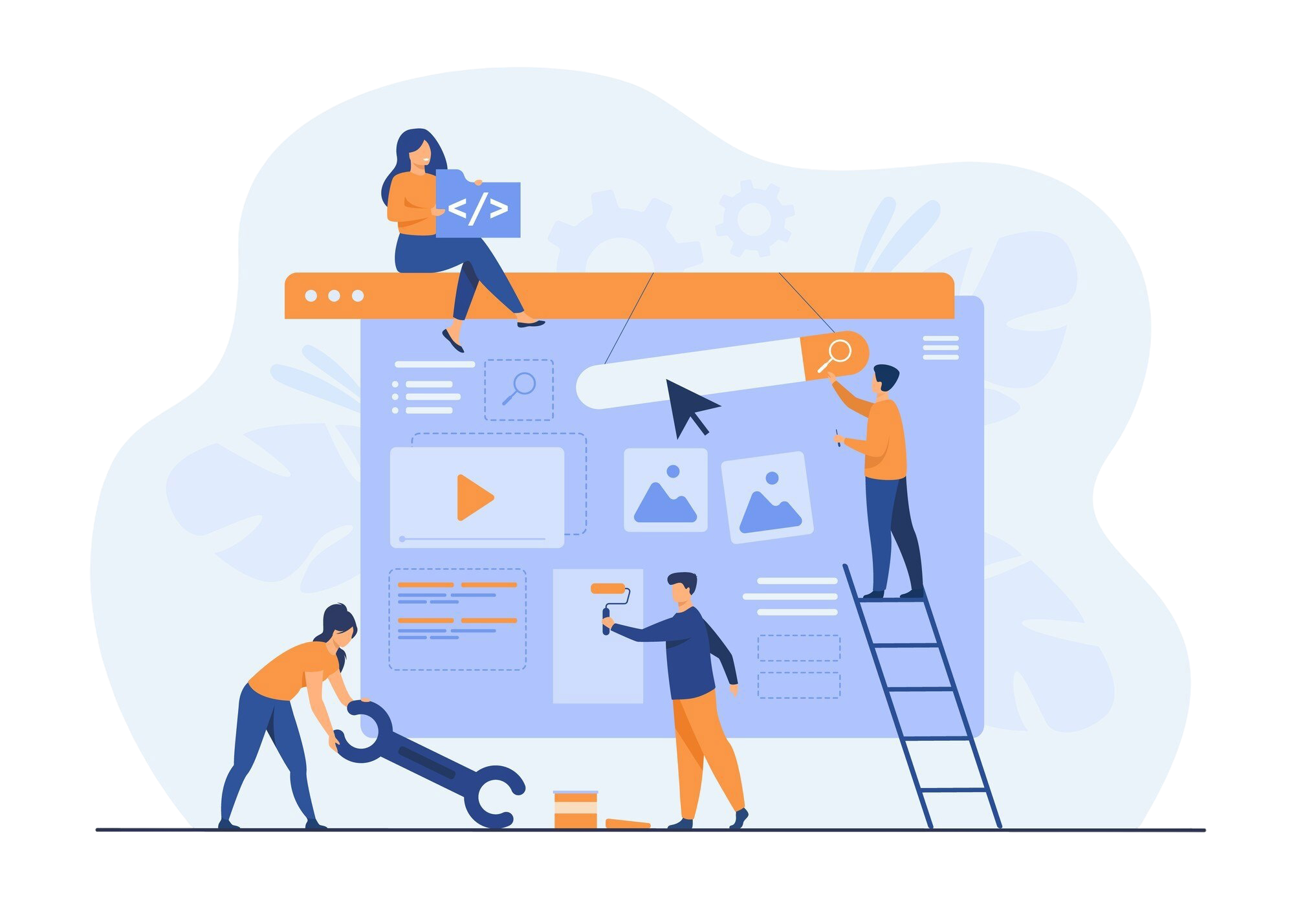 Build modern, responsive, and user-friendly websites that convert visitors into customers.